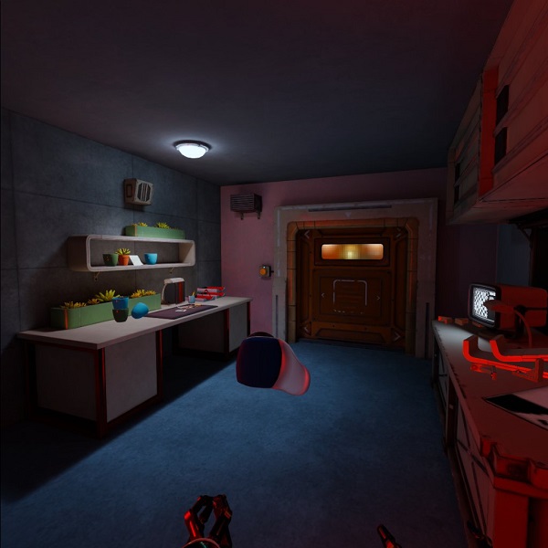One of the Rooms in Red Matter
