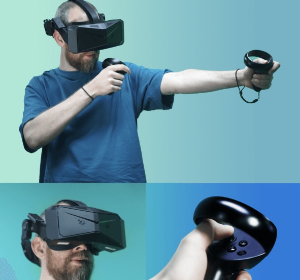 Pimax Crystal with Controllers