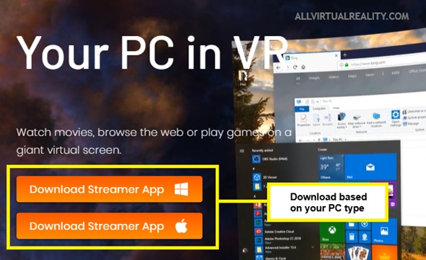 Download Virtual Desktop Streamer