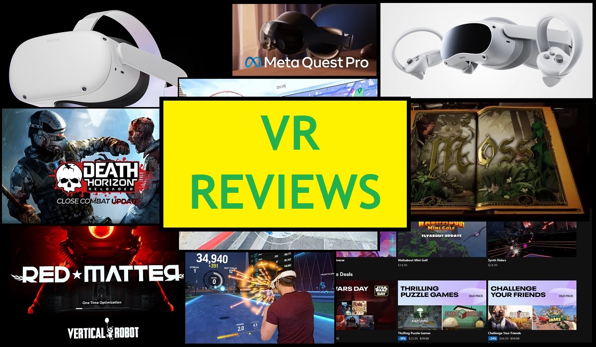 List of VR Stuff Reviews